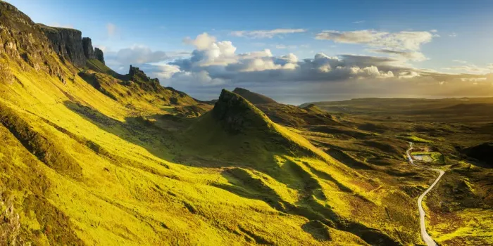 Framed Print : The Quiraing, Isle of Skye, Highland Region, Scotland Framed Print : The Quiraing, Isle of Skye, Highland Region, Scotland
