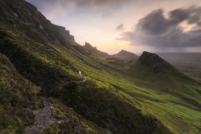 Framed Print : the Quiraing, Isle of Skye, Scotland, Europe