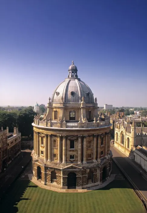 Framed Print : Radcliffe Camera from St Marys Church Framed Print : Radcliffe Camera from St Marys Church
