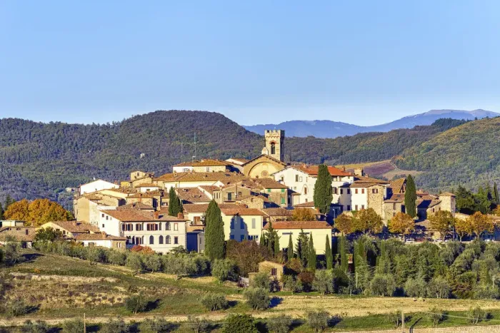 Framed Print : Radda in Chianti, Siena province, Tuscany, Italy