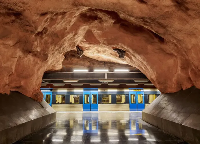 Framed Print : Radhuset metro station, Stockholm, Stockholm County, Sweden Framed Print : Radhuset metro station, Stockholm, Stockholm County, Sweden