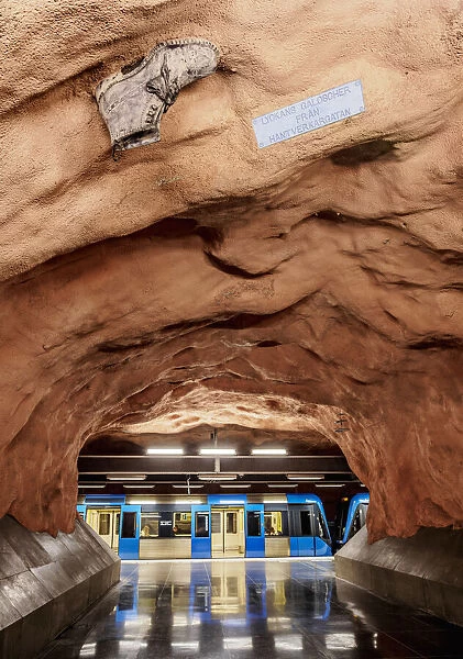 Radhuset metro station, Stockholm, Stockholm County, Sweden