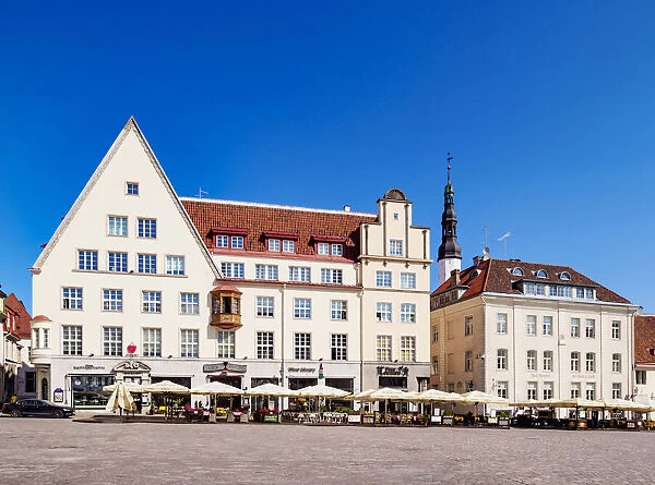 Raekoja plats, Old Town Market Square, Tallinn, Estonia