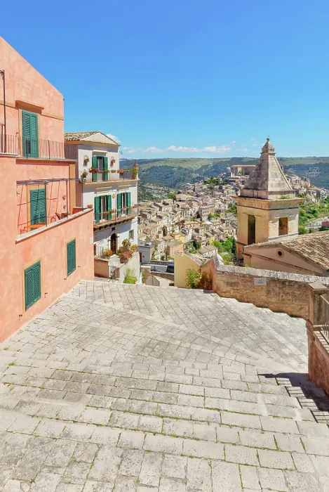 Framed Print : Ragusa Ibla view from Santa Maria delle scale church, Ragusa Ibla, Ragusa province, Sicily, Italy Framed Print : Ragusa Ibla view from Santa Maria delle scale church, Ragusa Ibla, Ragusa province, Sicily, Italy