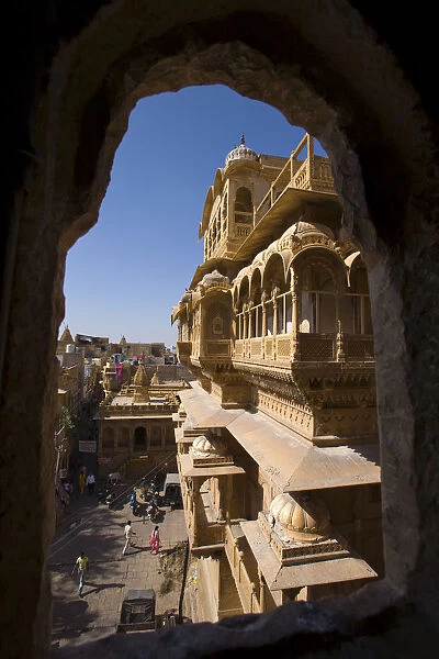 Rajmahal, Jaisalmer, Rajasthan, India