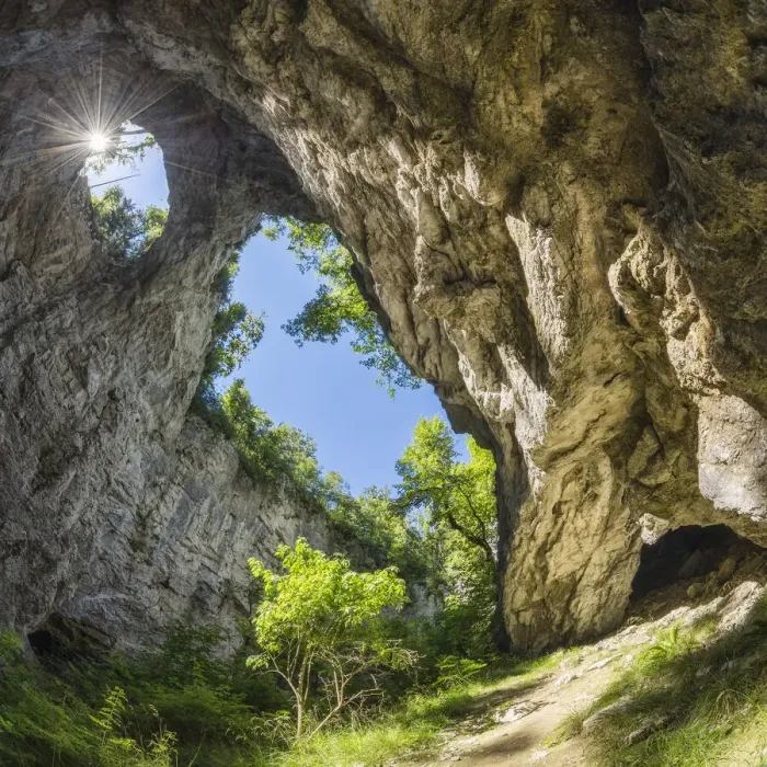 Framed Print : Rakov Skocjan collapsed cave, Slovenia