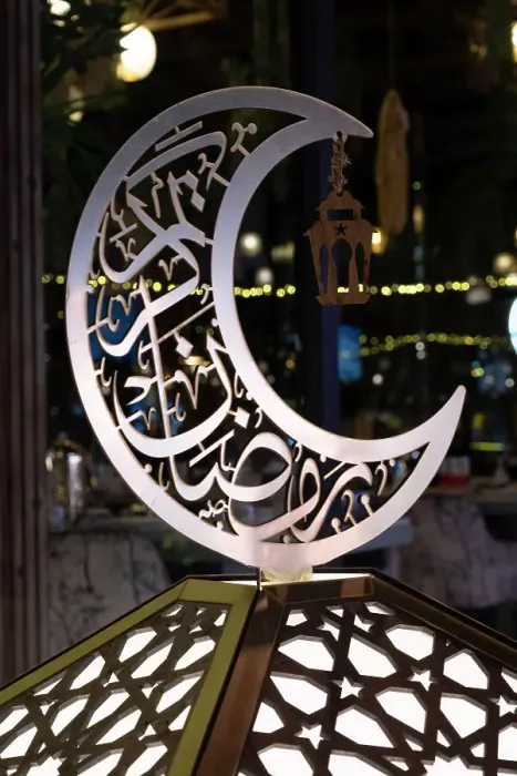 Framed Print : Ramadan decorations, Boulevard City, Riyadh, Saudi Arabia Framed Print : Ramadan decorations, Boulevard City, Riyadh, Saudi Arabia