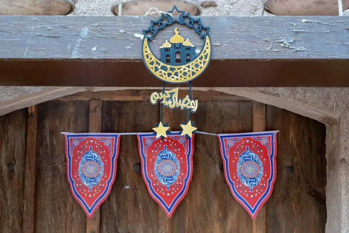 Framed Print : Ramadan decorations, Old town of Al-Ula, Medina Province, Saudi Arabia Framed Print : Ramadan decorations, Old town of Al-Ula, Medina Province, Saudi Arabia