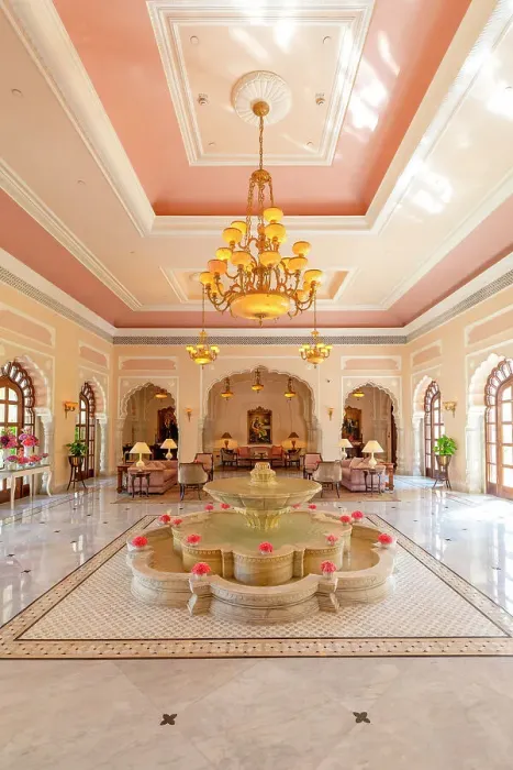 Framed Print : Rambagh Palace Hotel, Jaipur, Rajasthan, India, South Asia