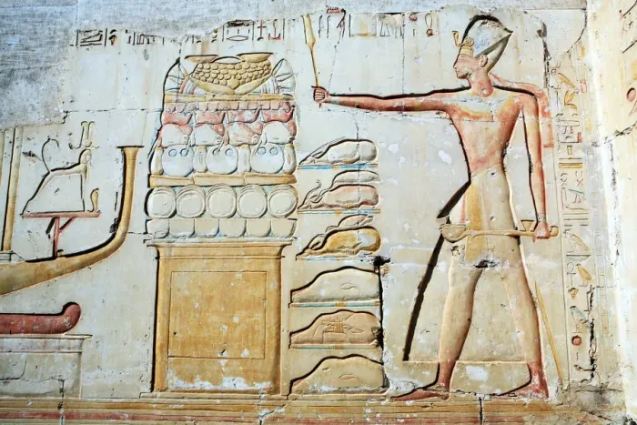 Framed Print : Ramesses II temple (13th century BC), Abydos, Egypt Framed Print : Ramesses II temple (13th century BC), Abydos, Egypt
