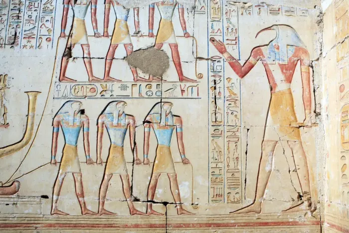 Framed Print : Ramesses II temple (13th century BC), Abydos, Egypt Framed Print : Ramesses II temple (13th century BC), Abydos, Egypt