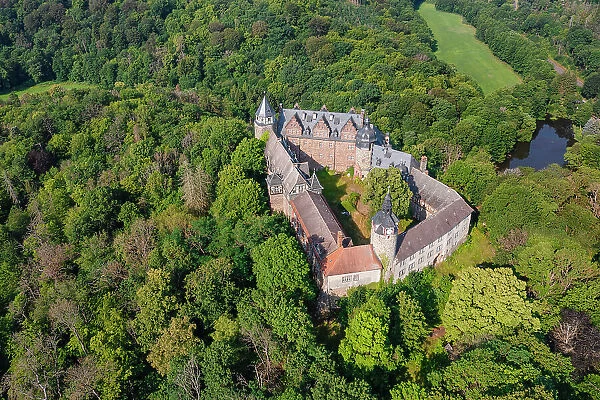 Rammelburg Castle, Mansfeld, Saxony-Anhalt, Germany