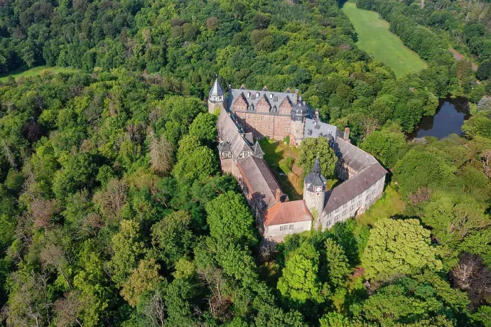 Framed Print : Rammelburg Castle, Mansfeld, Saxony-Anhalt, Germany Framed Print : Rammelburg Castle, Mansfeld, Saxony-Anhalt, Germany