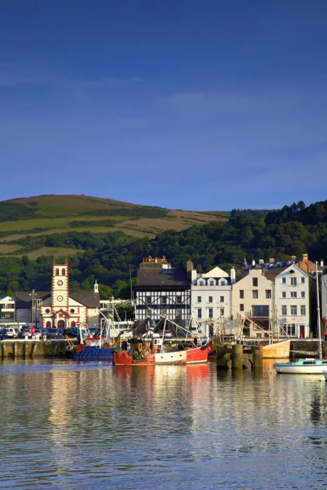 Framed Print : Ramsey Harbour, Ramsey, Isle of Man