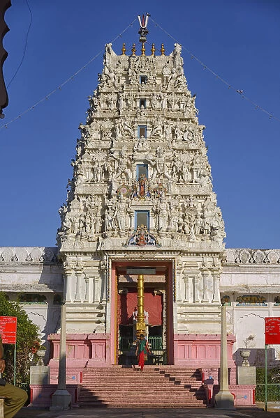 Rang Ji Temple, Pushkar, India, Asia