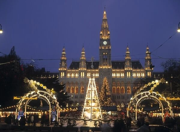 Rathaus at Christmas