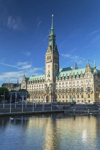 Rathaus (Town Hall), Hamburg, Germany