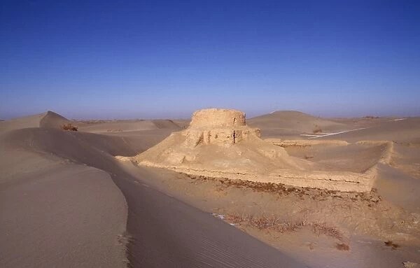 The Rawak Stupa, circa 4th century, north-east of Khotan