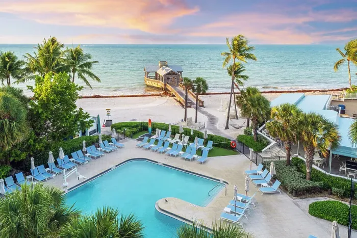 Framed Print : The Reach Hotel, at Sunrise Key West, South Florida, Florida, USA Framed Print : The Reach Hotel, at Sunrise Key West, South Florida, Florida, USA