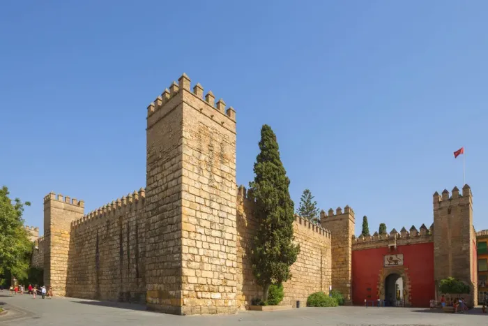 Framed Print : Real Alcazar, UNESCO World Heritage Site, Sevilla, Andalusia, Spain