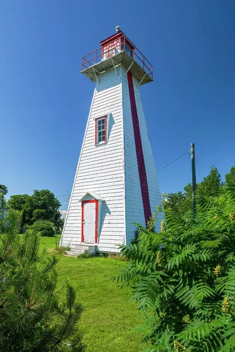 Framed Print : Rear Georgetown Range Light in Georgetown Harbour Lower Montague, Prince Edward Island, Canada Framed Print : Rear Georgetown Range Light in Georgetown Harbour Lower Montague, Prince Edward Island, Canada