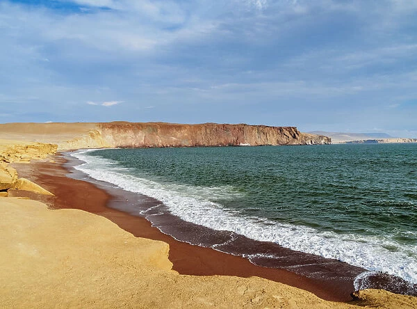 Red Beach, Paracas National Reserve, Ica Region, Peru