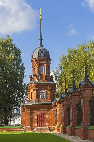 Red brick tower, Volokolamsk, Tver region, Russia