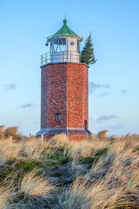 Framed Print : Red Cliff lighthouse at Kampen, Sylt Island, North Frisian Islands, Schleswig Holstein, Germany Framed Print : Red Cliff lighthouse at Kampen, Sylt Island, North Frisian Islands, Schleswig Holstein, Germany
