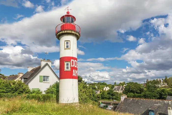 Framed Print : The red lighthouse of Doelan, Clohars-Carnoet, Finistere, Brittany, France Framed Print : The red lighthouse of Doelan, Clohars-Carnoet, Finistere, Brittany, France