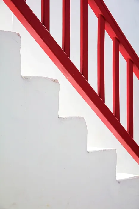 Framed Print : Red painted handrail and whitewashed steps, Chora (Mykonos Town), Mykonos, Cyclades Islands, Greece, Europe Framed Print : Red painted handrail and whitewashed steps, Chora (Mykonos Town), Mykonos, Cyclades Islands, Greece, Europe