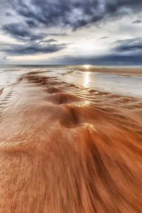 Framed Print : The red river in Traigh Mhor beach, North Tolsta, Hebrides, Scotland, United Kingdom Framed Print : The red river in Traigh Mhor beach, North Tolsta, Hebrides, Scotland, United Kingdom