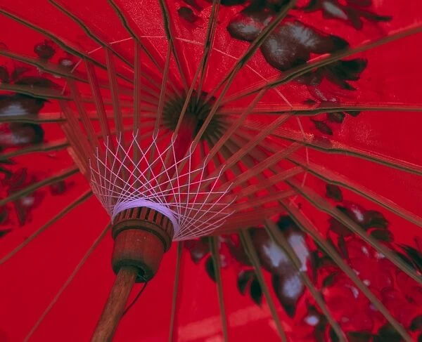 Red Umbrella, Chiang Mai, Northern Thailand