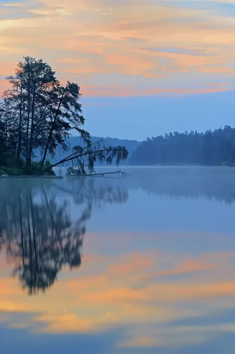 Framed Print : Reflection on Dogtooth Lake at sunrise Kenora District, Ontario, Canada Framed Print : Reflection on Dogtooth Lake at sunrise Kenora District, Ontario, Canada