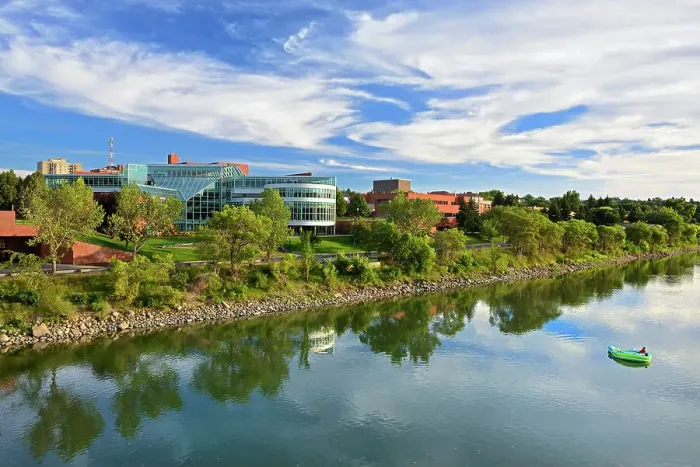 Framed Print : Reflection od Medicine Hat skyline along the South Saskatchewan River Medicine Hat Alberta, Canada Framed Print : Reflection od Medicine Hat skyline along the South Saskatchewan River Medicine Hat Alberta, Canada