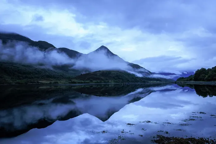 Framed Print : Reflections on Loch Leven, Kinlochleven, Scotland Framed Print : Reflections on Loch Leven, Kinlochleven, Scotland