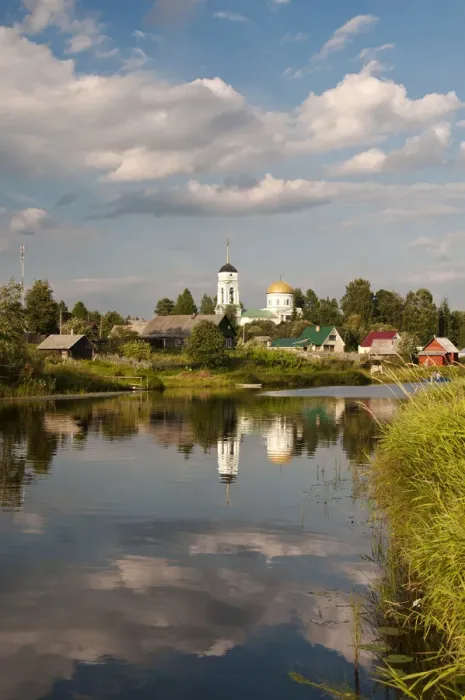 Framed Print : Reflections in river Sominka, Leningrad region, Russia Framed Print : Reflections in river Sominka, Leningrad region, Russia