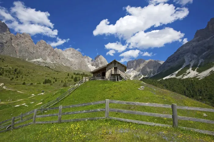 Framed Print : Refugio Firenze in Cisles, Ortisei, Seceda, Val Gardena, Trentino, South Tyrol, Italy Framed Print : Refugio Firenze in Cisles, Ortisei, Seceda, Val Gardena, Trentino, South Tyrol, Italy