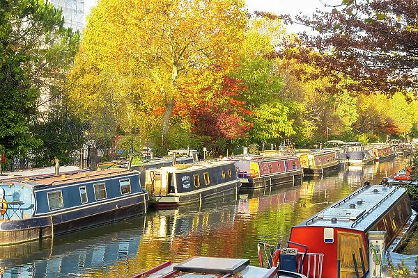 Regent's Canal, Little Venice, Maida Vale, London, England, UK