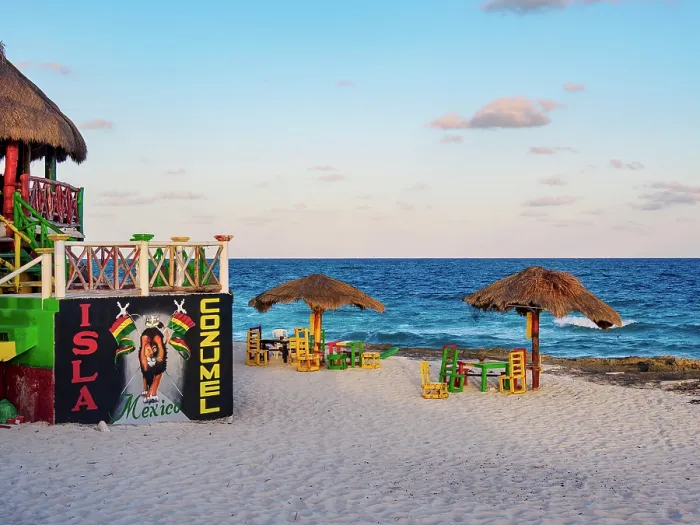 Framed Print : Reggae Beach Bar, Punta Sur, Cozumel Island, Quintana Roo State, Mexico Framed Print : Reggae Beach Bar, Punta Sur, Cozumel Island, Quintana Roo State, Mexico