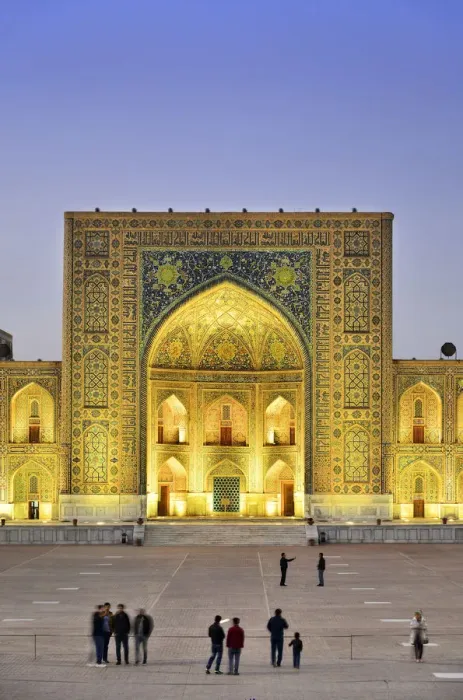 Framed Print : The Registan square and Tilya-Kori Madrasah. A Unesco World Heritage Site, Samarkand Framed Print : The Registan square and Tilya-Kori Madrasah. A Unesco World Heritage Site, Samarkand