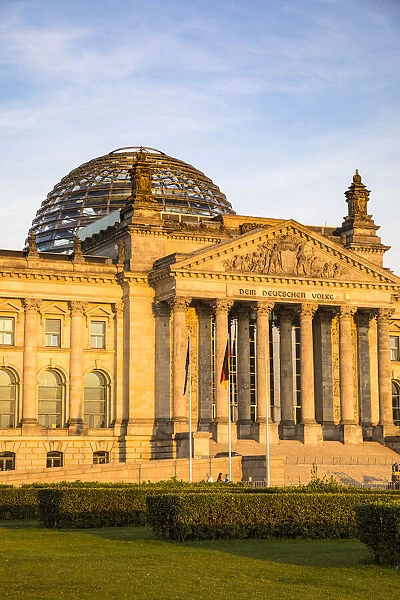 Reichstag (German Reichstag building), Berlin, Germany