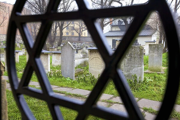 Remuh Cemetery, Kazimierz, Krakow, Poland, Europe
