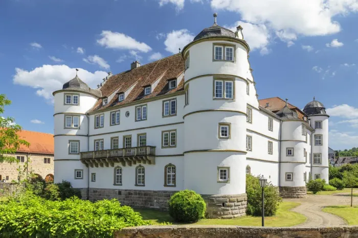 Framed Print : Renaissance Pfedelbach Castle, Hohenlohe, Baden-Wurttemberg, Germany Framed Print : Renaissance Pfedelbach Castle, Hohenlohe, Baden-Wurttemberg, Germany