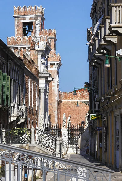 Renaissance portal of the Arsenal, Venice, Veneto, Italy