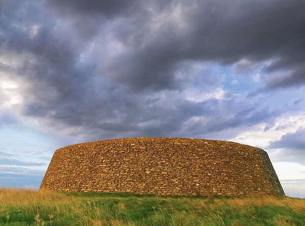 Republic of Ireland, County Donegal, Iron Age stone fortress of Grianan of Aileach