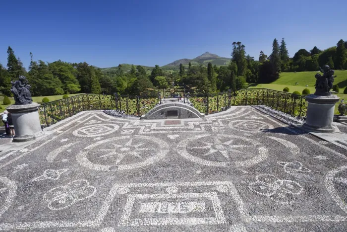 Framed Print : Republic of Ireland, County Wicklow, Powerscourt Gardens Framed Print : Republic of Ireland, County Wicklow, Powerscourt Gardens