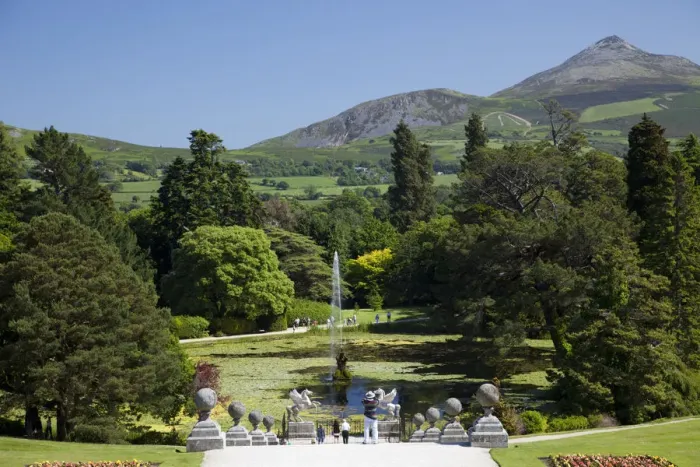 Framed Print : Republic of Ireland, County Wicklow, Powerscourt Gardens Framed Print : Republic of Ireland, County Wicklow, Powerscourt Gardens