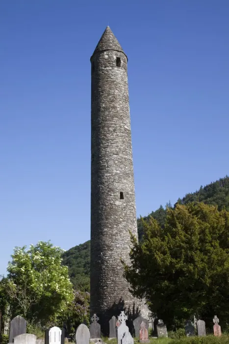 Framed Print : Republic of Ireland, County Wicklow, Glendalough Monastic Site Framed Print : Republic of Ireland, County Wicklow, Glendalough Monastic Site