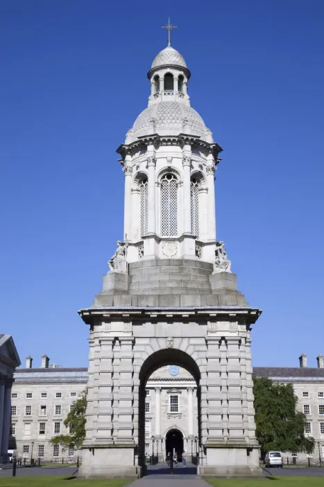 Framed Print : Republic of Ireland, Dublin, Trinity College, The Campanile Framed Print : Republic of Ireland, Dublin, Trinity College, The Campanile