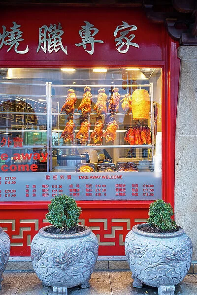 Restaurant, China Town, London, England, UK